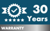 30 years warranty