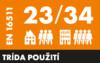 Třída užívání 34