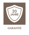 20 Jahre Garantie