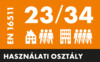 Használati osztály 34