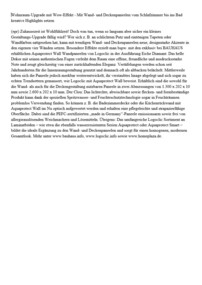 Text auf einer Seite über Wand- und Deckenpaneele von LOGOCLIC<sup>®</sup> für kreative Wohnraumgestaltung, mit Betonung auf Design und Funktionalität.