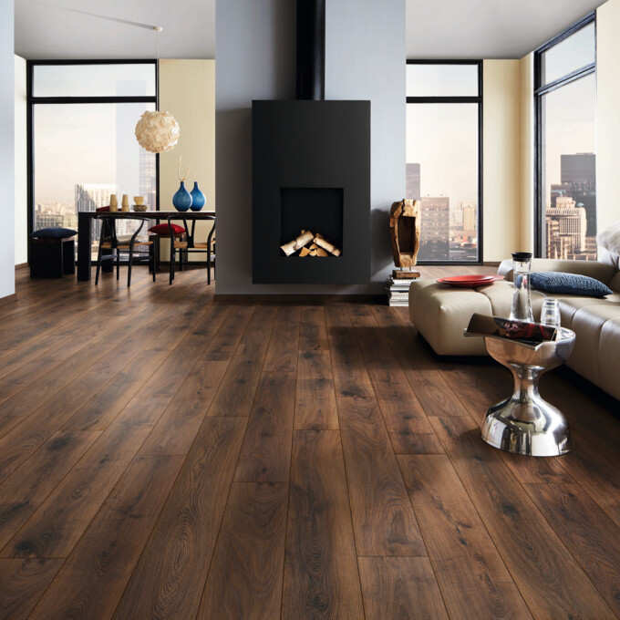 LOGOCLIC<sup>®</sup> Moisture resistant laminate flooring aquaprotect smart silent: Decor K489 Liberty