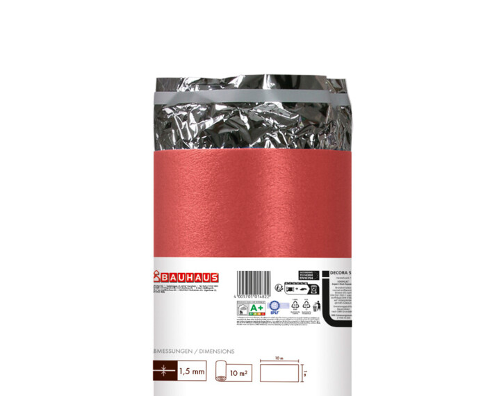 Dämmung Expert Heat Aquastop von LOGOCLIC<sup>®</sup> für Laminatböden mit Trittschallminderung und Wärmedämmung, geeignet für Laminatböden
