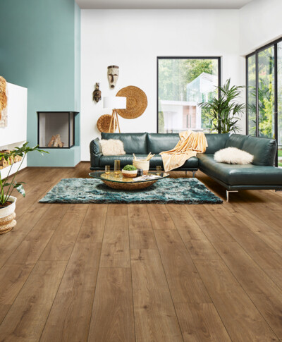 LOGOCLIC<sup>®</sup> Moisture resistant laminate flooring aquaprotect