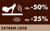 extrem leise -25%