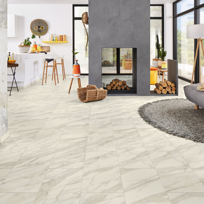 LOGOCLIC<sup>®</sup> Moisture resistant laminate flooring ceramico: Decor K023 Amelia