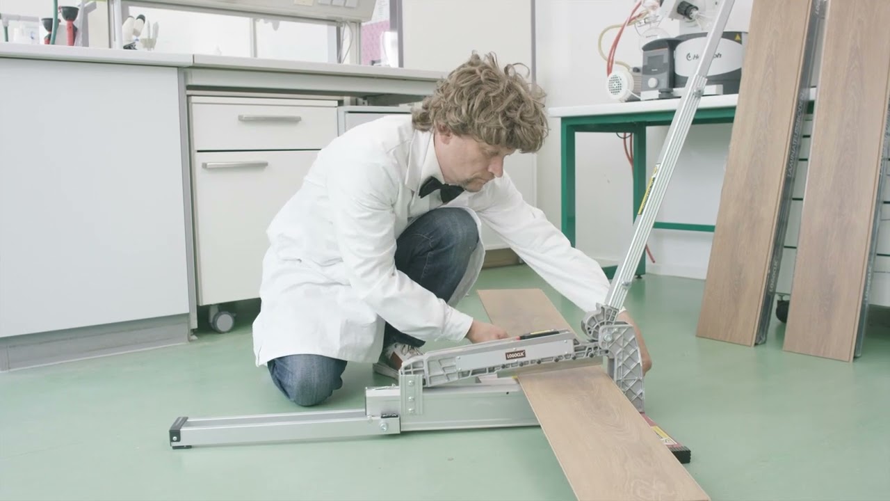 Laminat-Paneele schneiden