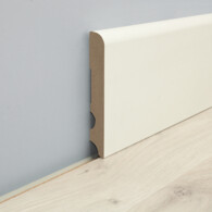 LOGOCLIC<sup>®</sup> Trend skirting boards Round skirting board 100mm: Decor 9002 