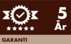 5 års garanti