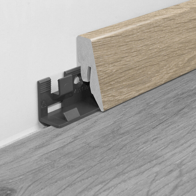 LOGOCLIC<sup>®</sup> Classic skirting boards Skirting board K40C: Decor K406,K405 