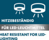 heat resistant for LED-lightning
