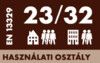 Használati osztály 32