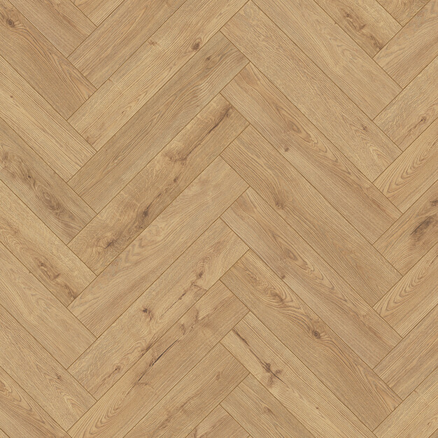 LOGOCLIC<sup>®</sup> Moisture resistant laminate flooring herringbone: Decor K326h Galaxy Oak