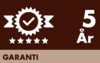 5 års garanti
