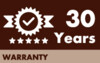 30 years warranty