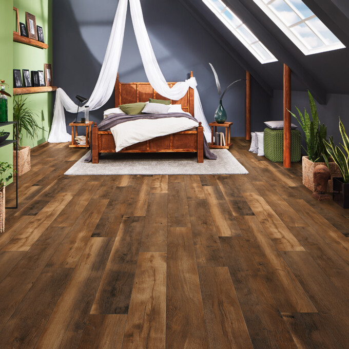 LOGOCLIC<sup>®</sup> Laminado de cuarto húmedo vinto bold: Decoración K412 Eiche Toledo