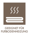 geeignet für Fußbodenheizung