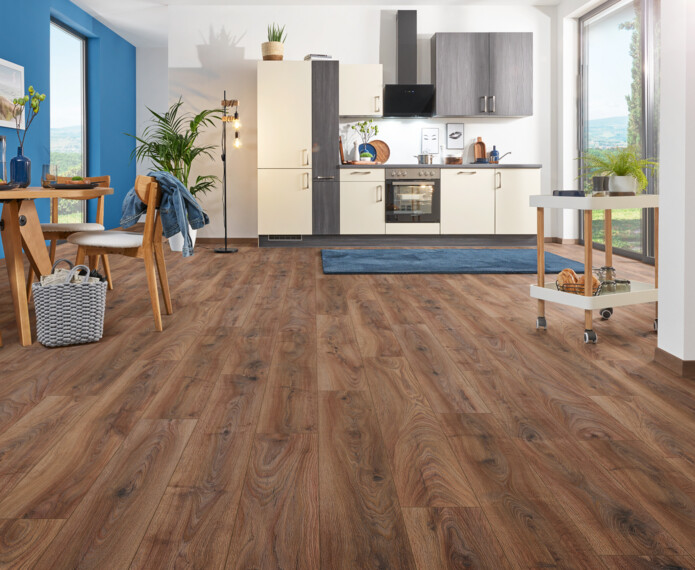 LOGOCLIC<sup>®</sup> Laminado de cuarto húmedo aquaprotect smart silent