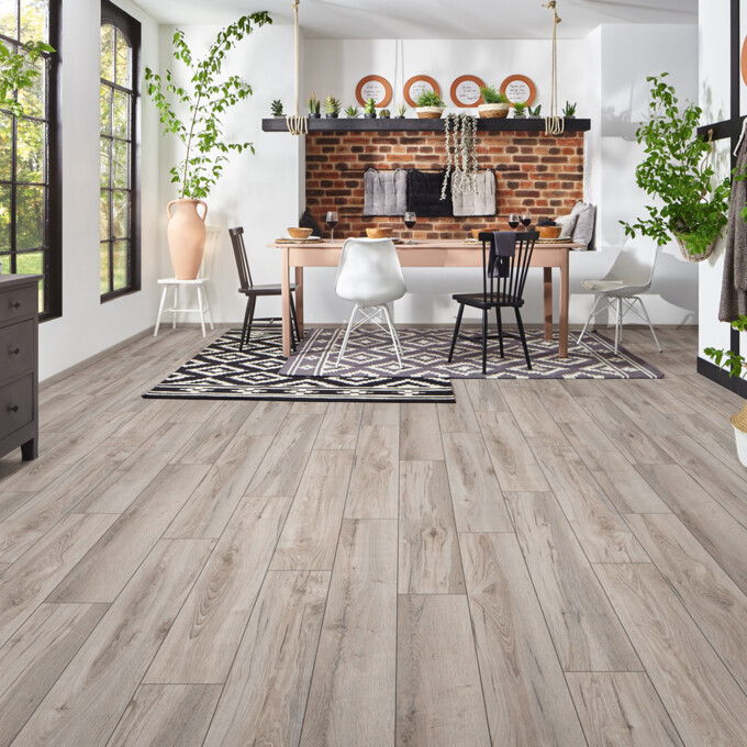 LOGOCLIC<sup>®</sup> Moisture resistant laminate flooring aquaprotect smart: Decor K418 Oak Lucha