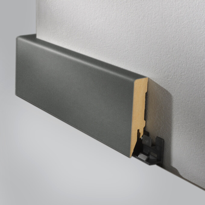 LOGOCLIC<sup>®</sup> Trend skirting boards Trend skirting board 80mm: Decor D002 