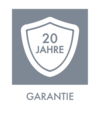 20 Jahre Garantie