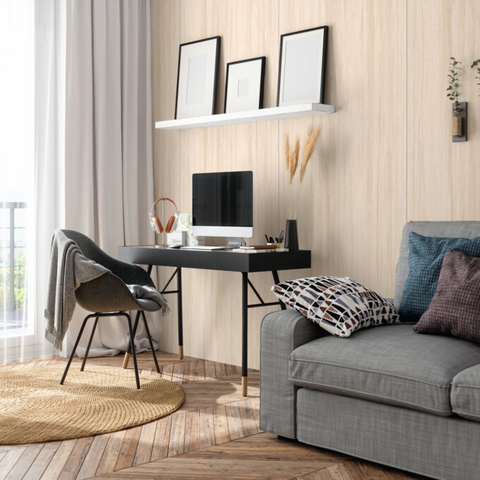LOGOCLIC<sup>®</sup> Decken- und Wandpaneele Designwall: Dekor R197 Flowstone