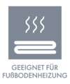 geeignet für Fußbodenheizung